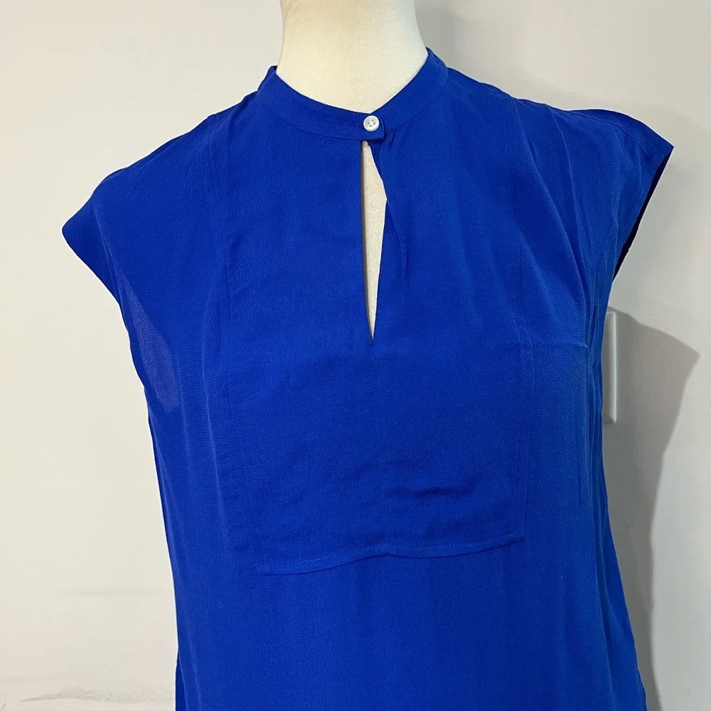 J.crew Bright Ocean Easy Tunic Dress